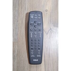 GENUINE TV VCR RCA REMOTE CONTROLLER 212933 VR516 BLACK FOR TV DVD VCR TESTED